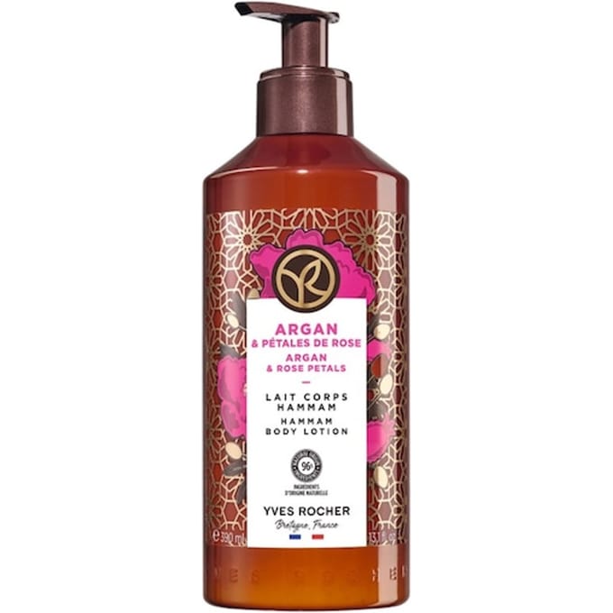 Yves Rocher Argan & Rose Hammam Lichaamslotion Bodylotion Dames 390 ml