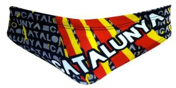 Turbo Catalunya Zwemslip Zwart M Man
