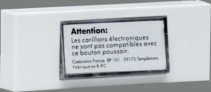 Byron 7750 Wired surface mounted bell push button 10.007.98