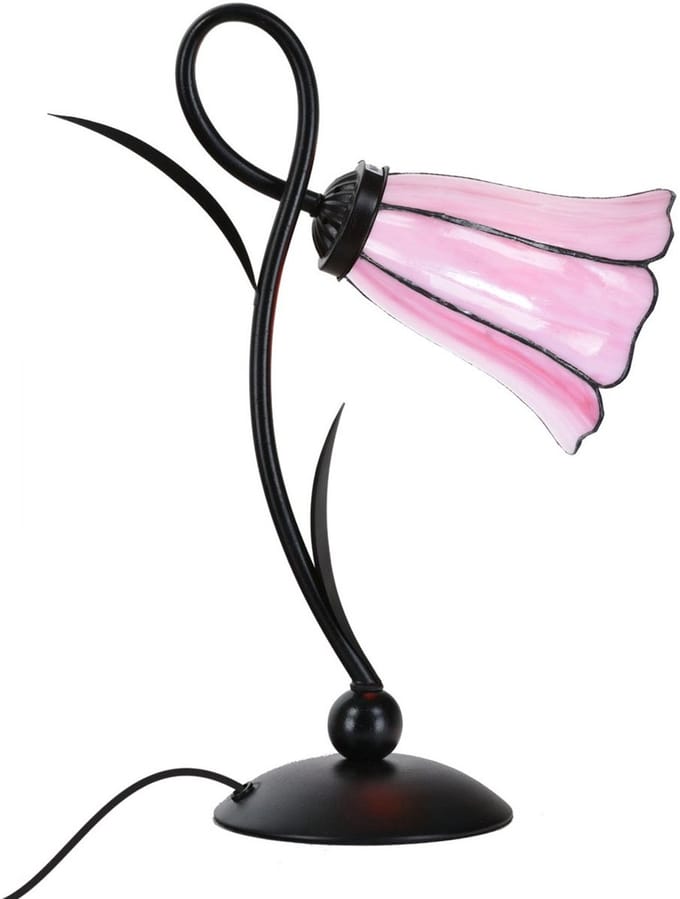 Tiffany Tafellamp Lovely Liseron Pink - Art Deco Trade