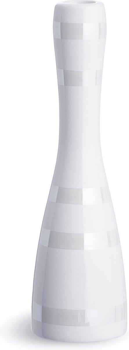 Kahler Design Omaggio Kandelaar - Hoogte: 24 cm - Wit