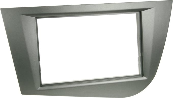 2-DIN Paneel geschikt voor Seat Leon ( 1P / 1PN) 09/2005-03/2012 - Kleur: Antraciet