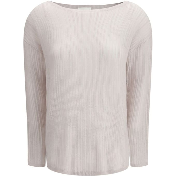 Allude Witte Kasjmier Sweater