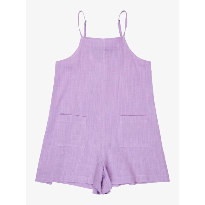 Roxy Lavender Haze Rg Mouwloze Romper Paars 16 Years Meisje