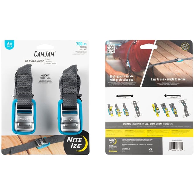 Nite Ize CamJam spanband  6 ft. / 1.83 m - 2 stuks
