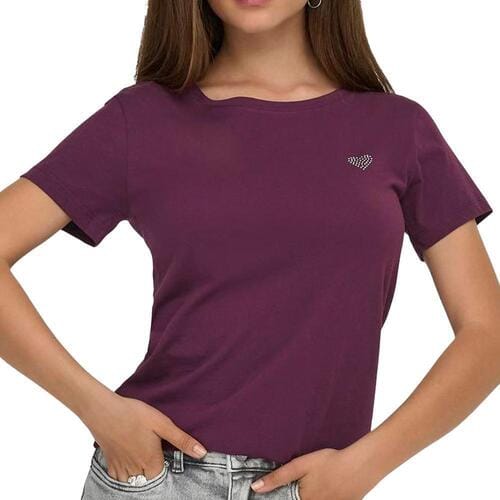 T-shirt Korte Mouw JDY Detail