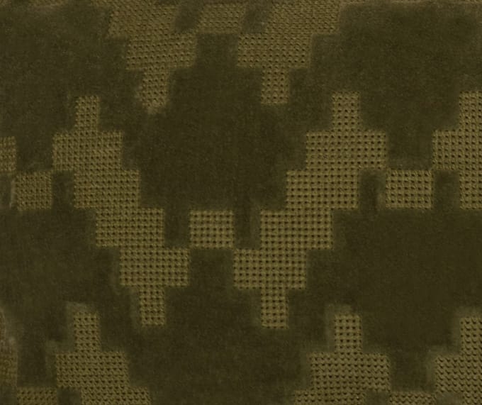 Twisted Brooklyn kussen groen 30x50cm