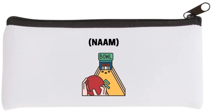 Akyol - bowlen met eigen naam Etui - Bowlen - bowler - sport - 20 bij 9 cm