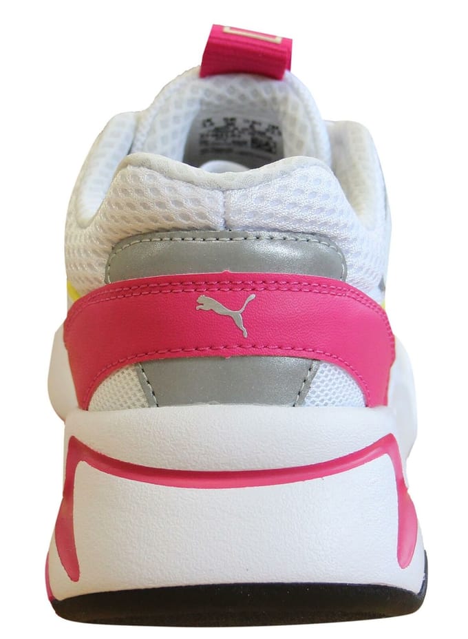 Puma Nova Gekleurd Wit Textiel Lace Up Damestrainers 371831 01