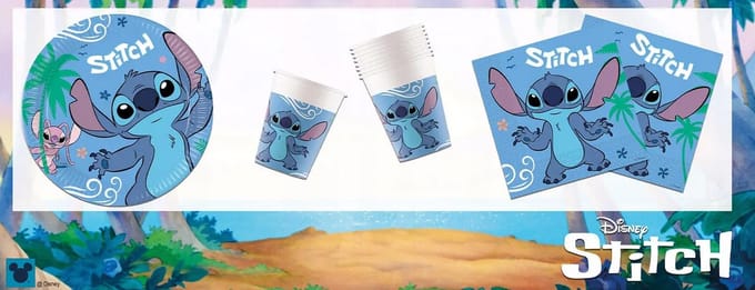 Vegaoo - 4 Stitch papieren cadeauzakjes