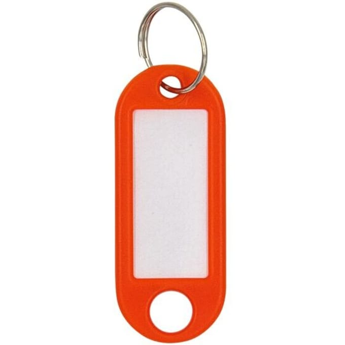 WEDO Sleutelhanger met ring, diameter: 18 mm, oranje
