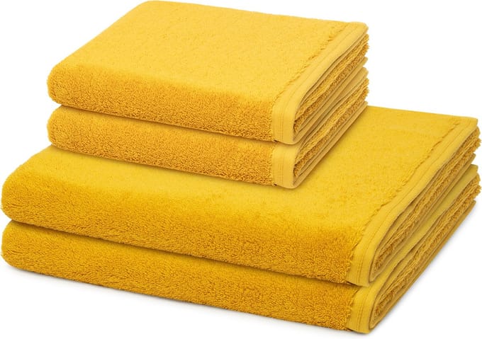 Vossen Sonstiges 2 X handdoek 2 X douchehanddoek - in set 4 pack Vegan Life