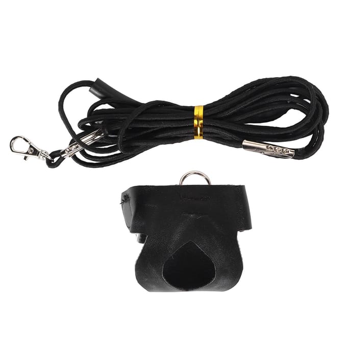 Harnais Laisse pour Oiseau Doux pour la Peau Respirant Léger Oiseau de Compagnie   Ensemble avec Corde Élastique pour Calopsitte Noir