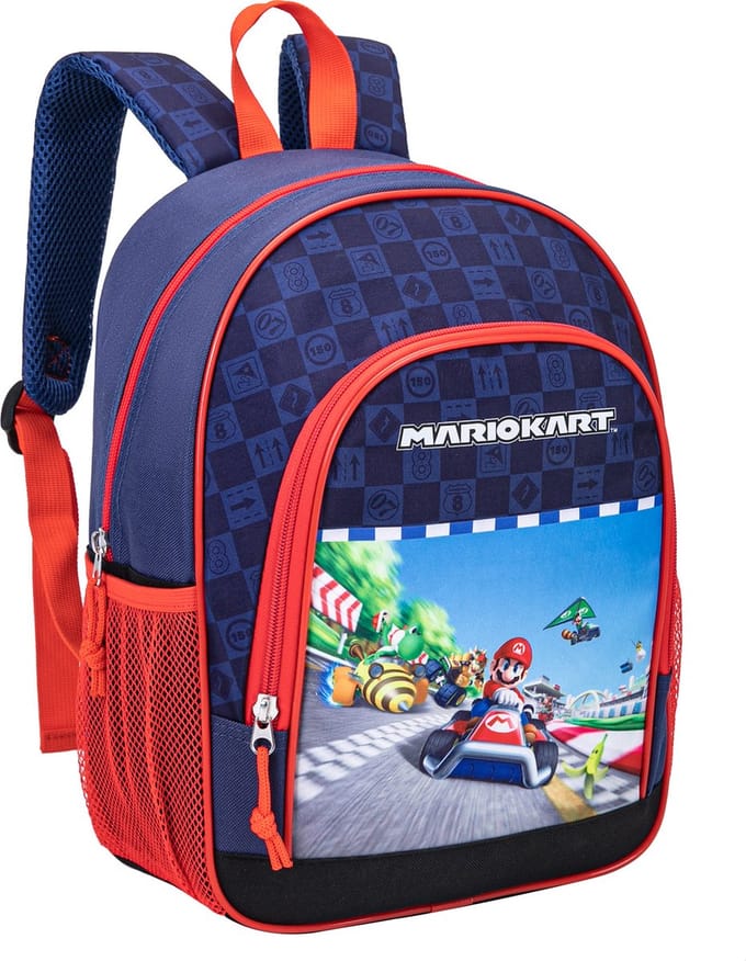 Super Mario Kart Rugzak Meisjes Jongens - Hoogte 33cm