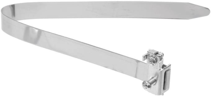 Pawbol - Aardingsband - RVS - 135 mm