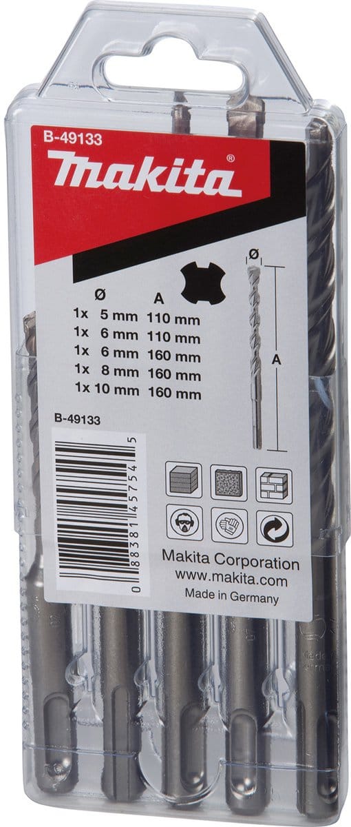 Makita SDS-VPLUS-boorset nr.7 5-delig - B-49133