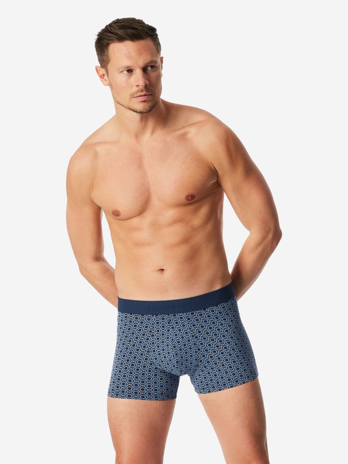 Shorts, set van 3, effen/met patroon, meerkleurig - 95/5 8