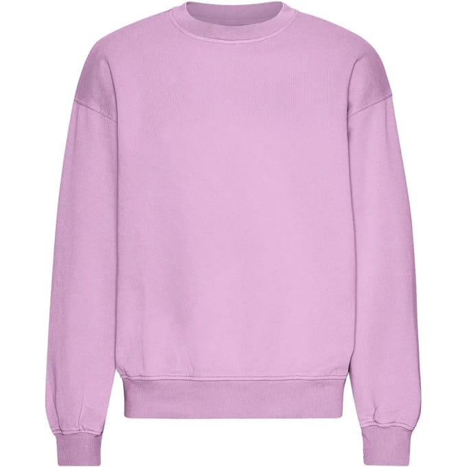Oversized sweatshirt met ronde hals Colorful Standard Organic Cherry Blossom