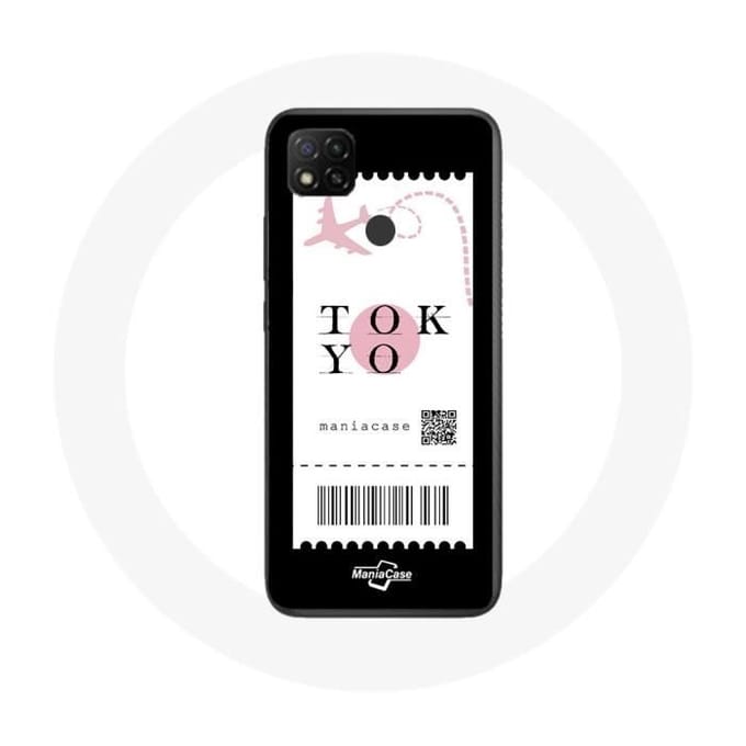 Xiaomi Redmi 9C hoesje Tokyo vliegticket