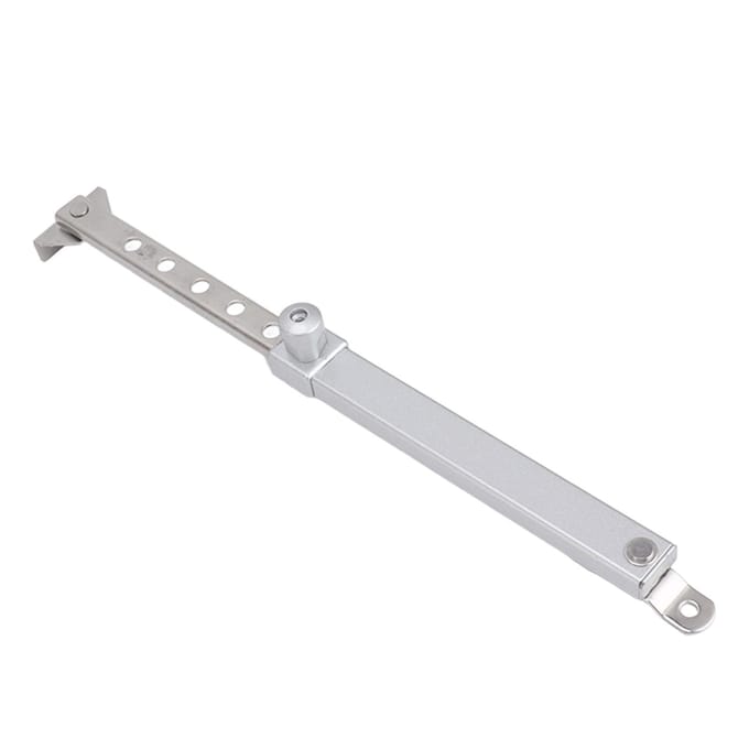 Draaikiepraam Scharnier Extern Duw Open Raamsteun Aluminiumlegering Veiligheidsraambeslag voor Thuis Type 2 white