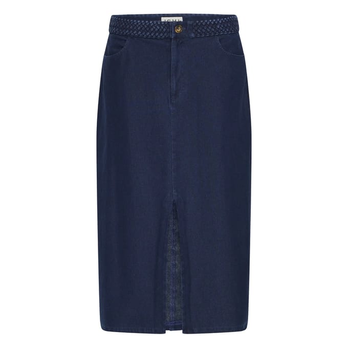 ICHI - IHKATE DENIM SK4 - Dames - Midi rokken