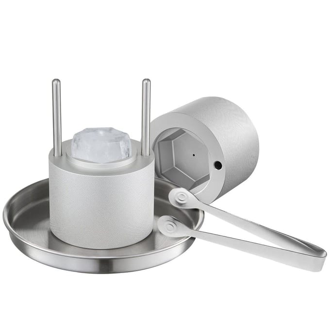 Presse Glace Diamant Machine à Glaçons Boules 2,4  Kit de Presse à Glaçons Diamant pour Whisky