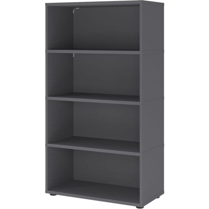 FlexWall | 4 OH | 4 x kastromp met stelvoeten - Grafiet