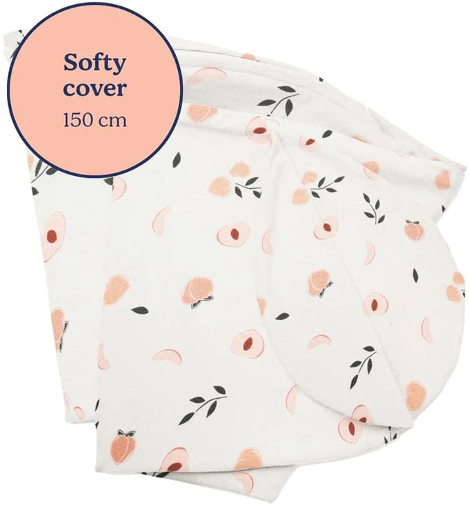 Doomoo Voedingskussen Hoes - Softy Cover Peaches