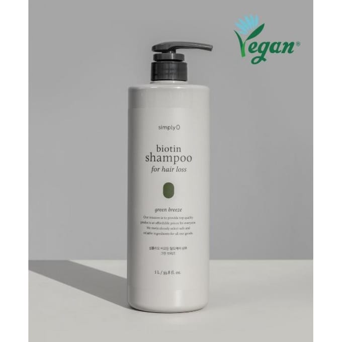 Simplyo Hoge Biotine Biotine Haaruitval Verlichting Shampoo 1l none white