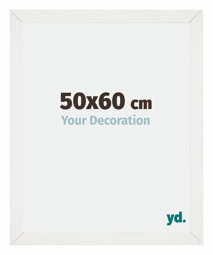 Your Decoration - Fotolijst 50x60 cm - MDF - Wit Geveegd - Mura
