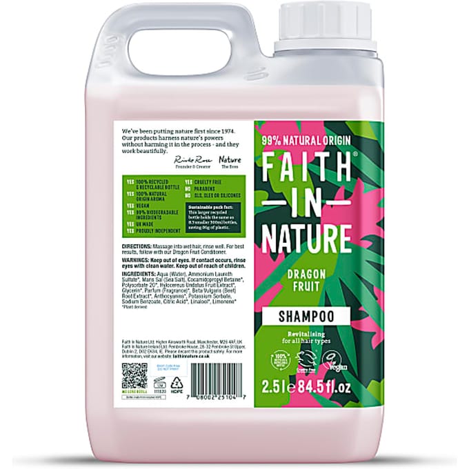 Faith in Nature Dragon Fruit Shampoo 2.5L