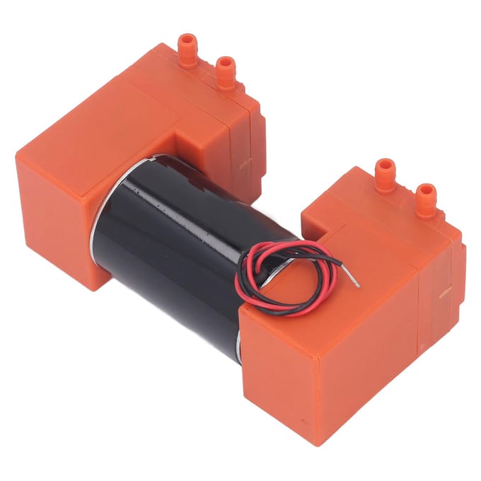 Mini Vacuümpomp 10W 2800RPM Aluminiumlegering Micro Membraanpomp voor Motor Instrument 12V