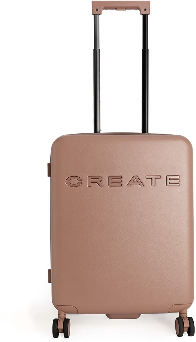 CREATE - Harde polycarbonaat koffer met TSA-slot en multidirectionele wielen - Cabine S - LUGGAGE STUDIO