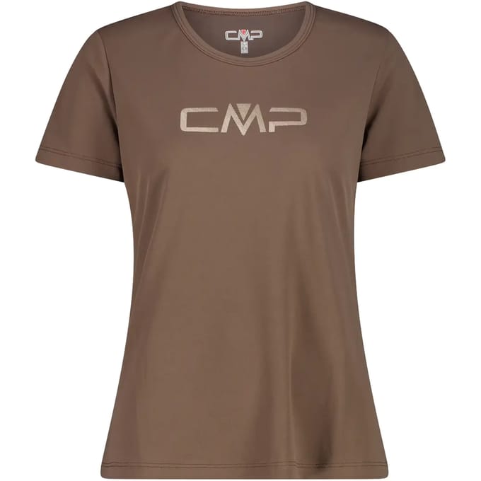 T-shirt met ronde hals met logo dames CMP