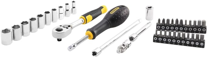 STANLEY Dopsleutelset 1/4" - 38 DELIG - STMT82828-1