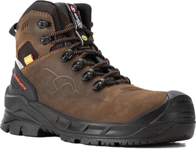 Sixton werkschoenen S3S Marmolada bruin