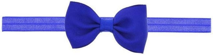 Baby haarband Strik - Donkerblauw