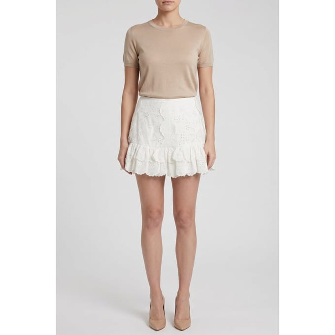 & Other Stories Dora Skirt White Taglia: 38 | Minigonne Outlet | Donna | Bianco