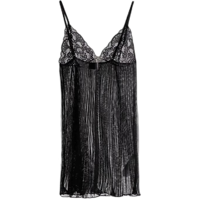 Plissé bodysuit voor dames Admas