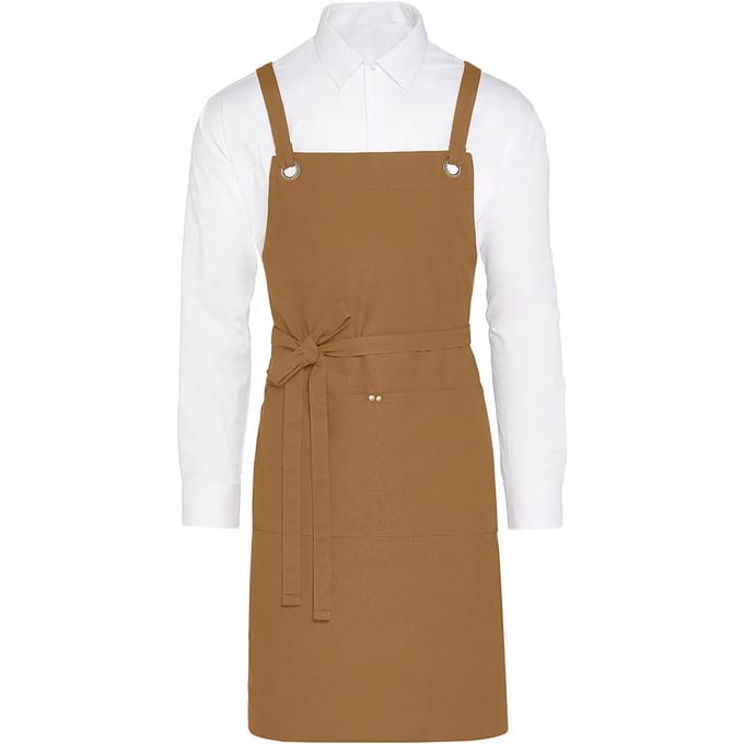 Vrouwen schort met bretels SG Accessories Bistro Provence