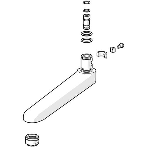 Hansa Medica - Uitloop compleet, 170 mm 59911183