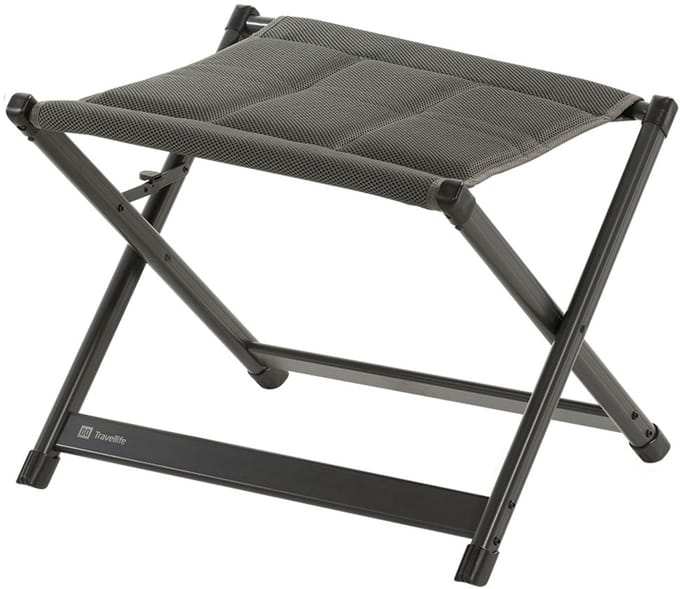 Travellife Barletta voetenbank - Dark Grey