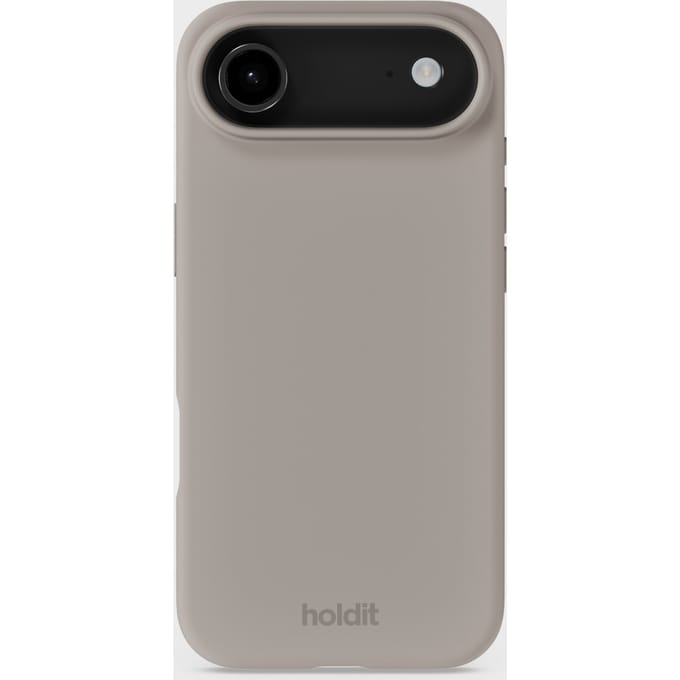 Holdit Silicone Case geschikt voor Apple iPhone Air - Taupe