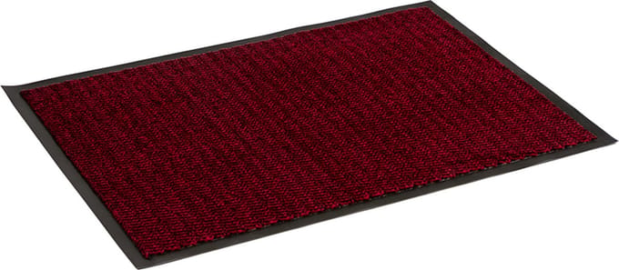 Rubbermagazijn - Deurmat voor binnen 90 x 120 cm - Rood