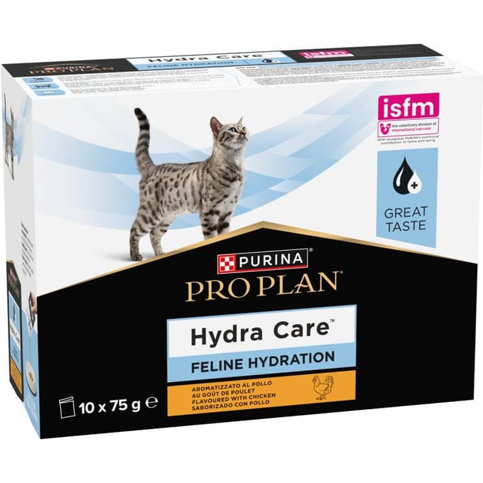 Pro Plan Veterinary Diets Feline Hydra Care - Kattenvoer - 10x75 g