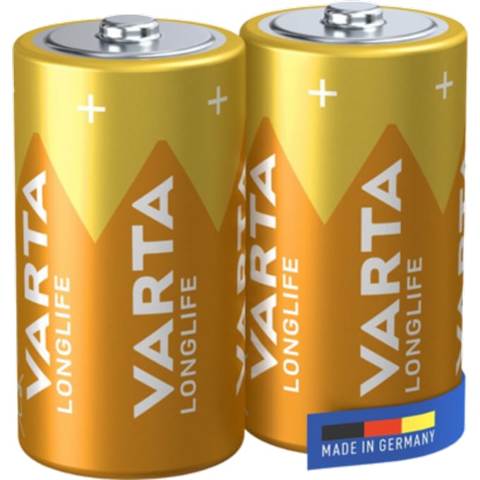 Varta Longlife C-batterijen - 2-pack