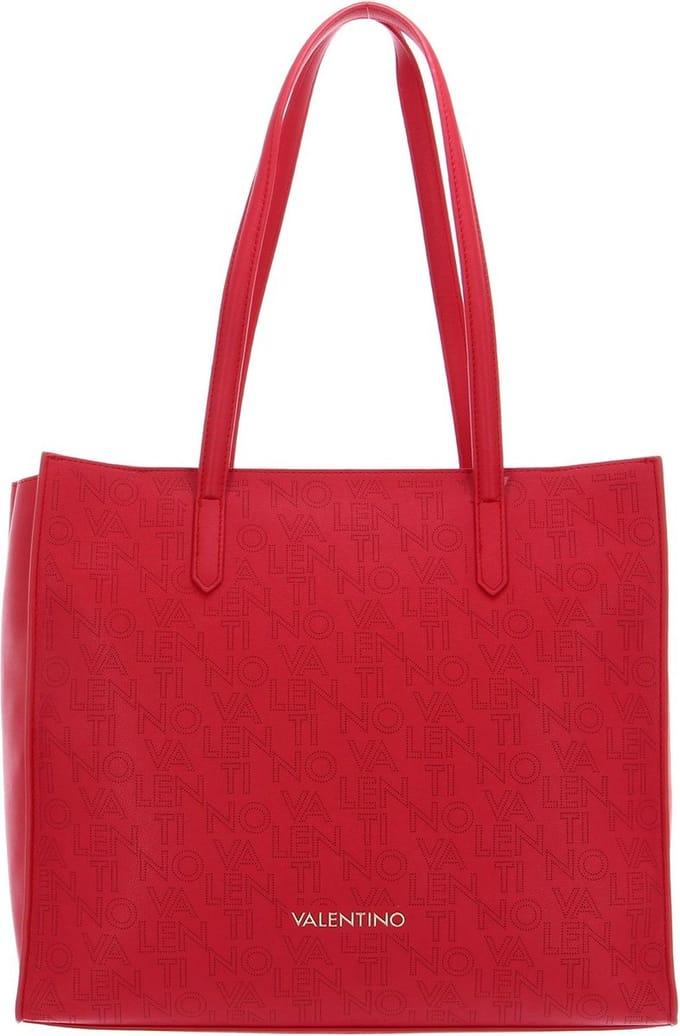 VALENTINO Shopper Schoudertas Wave Shopping Bag Rosso Rood