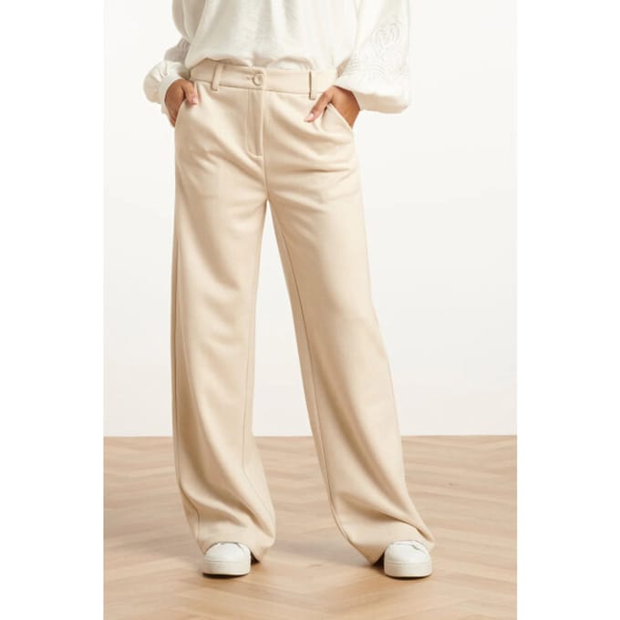 Smashed Lemon Damessuède broek |