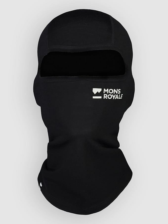 Mons Royale B3 Merino Balaclava zwart