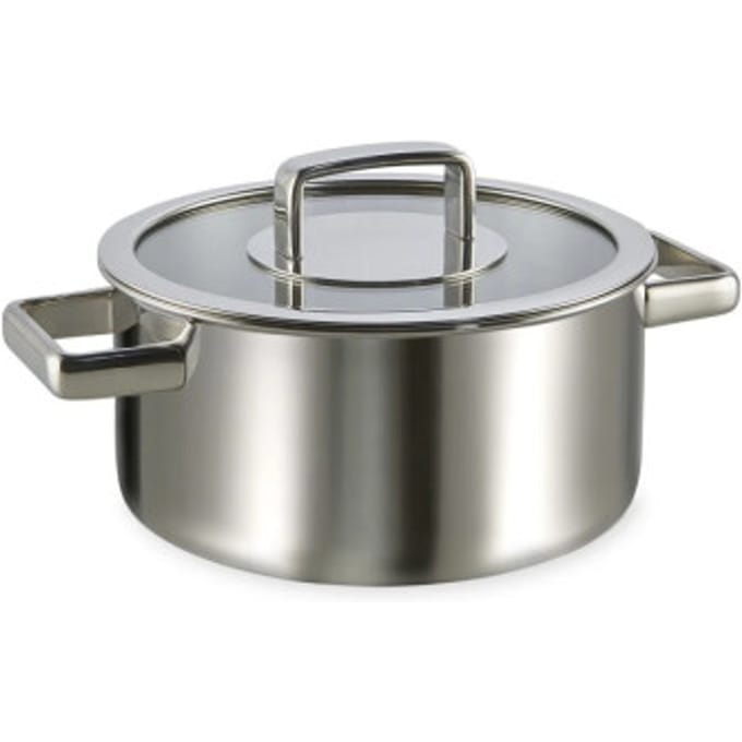 Habonne Royal Kookpan - 20 cm - met glazen deksel
